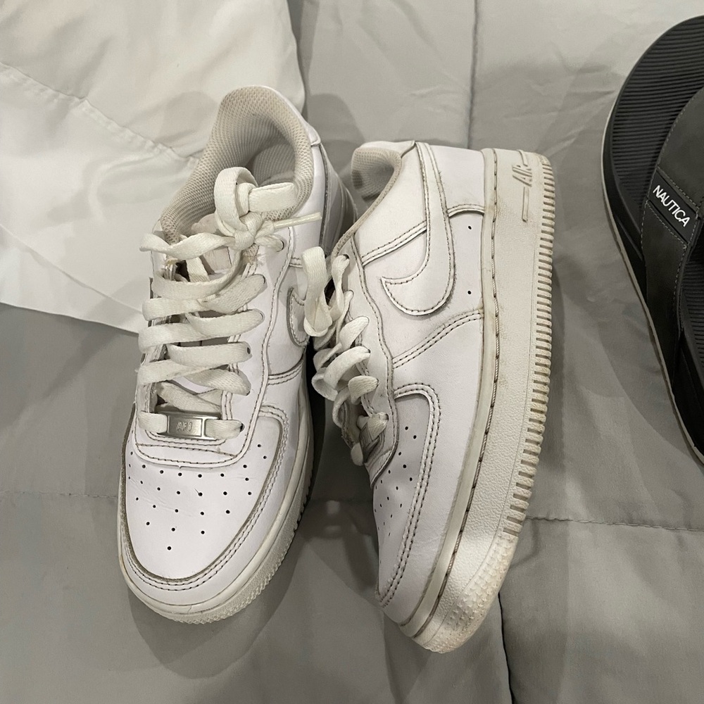 Nike White Low-Top Sneakers